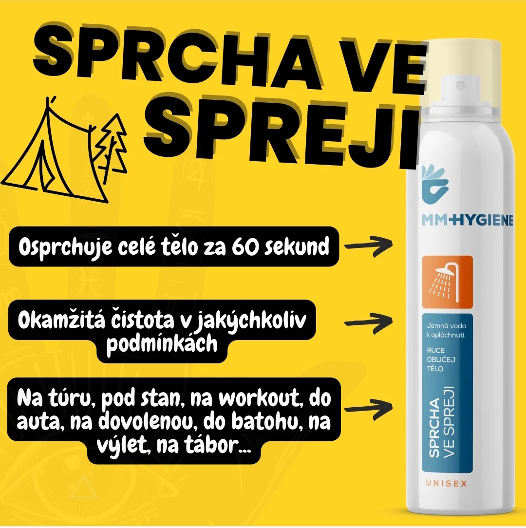 Sprcha ve spreji