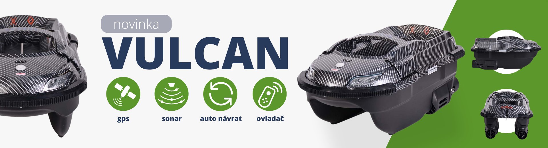 Zavážecí lodičky BOATMAN VULCAN