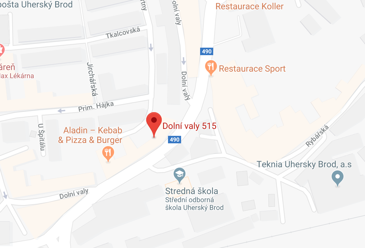 Zde najdete naši prodejnu