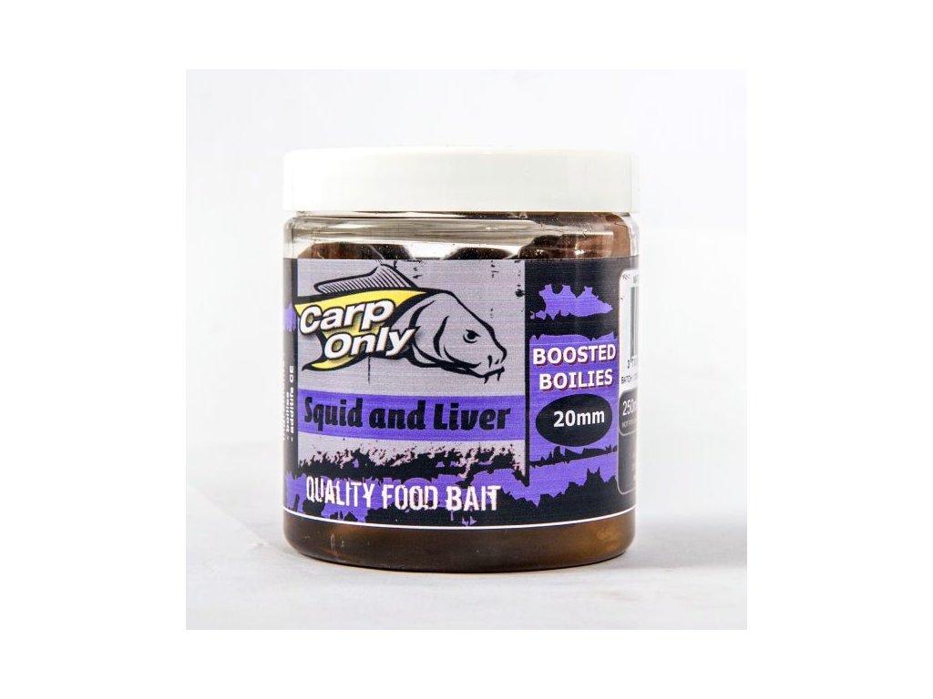 Dipovaný boilies Carp Only Squid & Liver 250ml - CarpCentrum