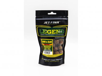 JET FISH Legend Range - Extra tvrdé boilie 250g - 20mm : RAK & GLM