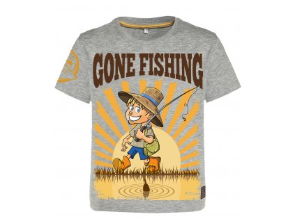 Hotspot Design Tričko Gone Fishing dětské