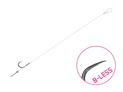 Návazec Delphin FLR Sting / 6ks (Velikost 8cm / 0,22mm / B-LESS #8 / Sting 7mm)