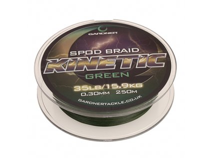 Gardner Splétaná šňůra Kinetic Spod Braid, 250m, 35lb (15.9kg) 0.36mm