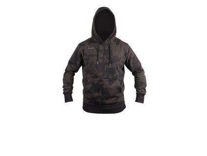 AVID CARP DISTORTION CAMO HOODIE (Velikost Medium)