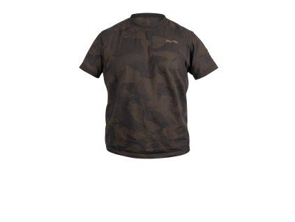 AVID CARP DISTORTION CAMO T-SHIRT (Velikost Medium)