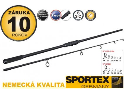 Rybářský prut Sportex - COMPETITION NT Carp 12 Ft 3,25 Lb