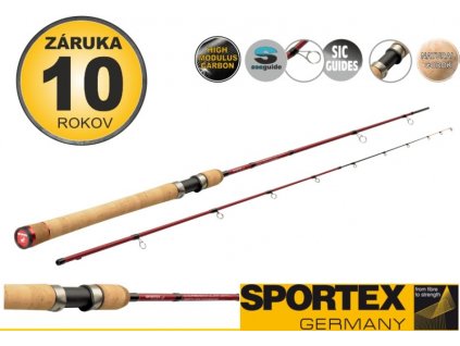 Přívlačové pruty SPORTEX Coregonum XTL 210cm / 3-10g