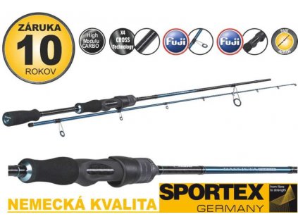 Přívlačové pruty Sportex Bassista Drop Shot 2-díl