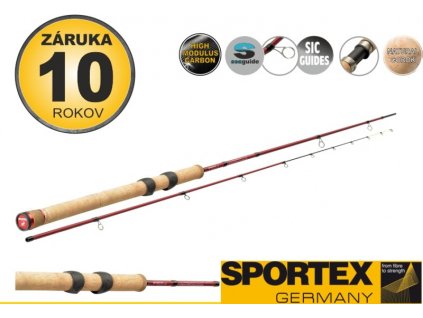 Přívlačové pruty SPORTEX Coregonum XTL 240cm / 5-25g