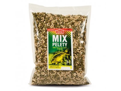 Mix pelety granulované 3 kg