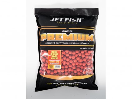 JET FISH Premium clasicc boilie 5kg - 20mm : MANGO / MERUŇKA