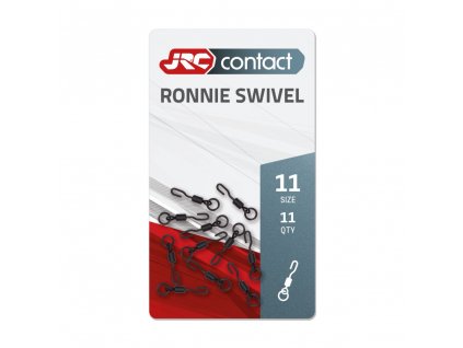 Obratlík s kroužkem JRC Contact Ronnie Swivel 11 11ks