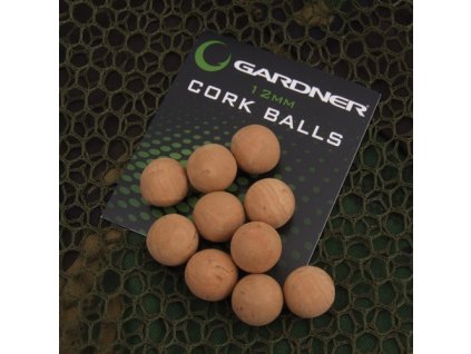 Gardner Korkové kuličky Cork Balls 12mm, 10ks