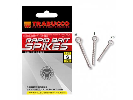 Držák návnady Trabucco Rapid Bait Spikes „S“ 10ks