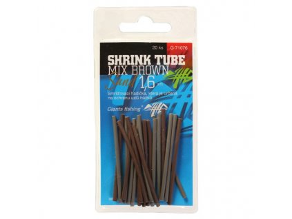 Giants fishing Smršťovací hadička mix barev Shrink Tube Brown-Sand 2,4mm,20ks