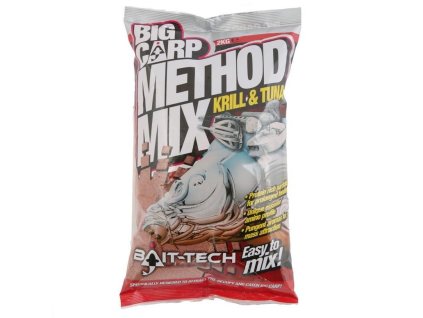 Bait-Tech krmítková směs Big Carp Method Mix Krill & Tuna 2 kg