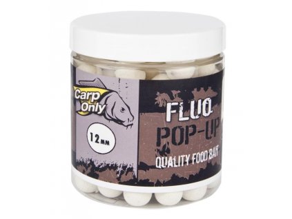 Plovoucí boilies CARP ONLY Fluo White 80g