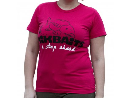 Mikbaits oblečení - Dámské tričko červené Ladies team XL