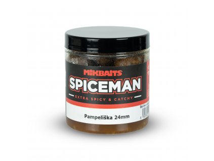 Spiceman boilie v dipu 250ml - Pampeliška 24mm