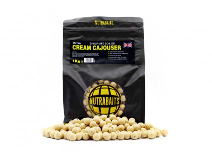 Nutrabaits trvanlivé boilie 1kg - Cream Cajouser 18mm