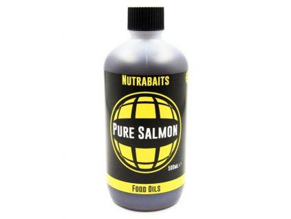 Nutrabaits tekuté přísady - Pure Salmon oil 500ml