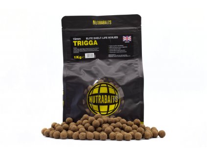 Nutrabaits trvanlivé boilie 1kg - Trigga 15mm