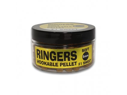 Ringers - Měkčené pelety Soft Hook pellets 6mm Natural 65g