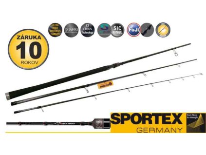 Přívlačové pruty SPORTEX X-Act Trout Spiro 8-20g/360cm