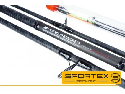 Feeder pruty SPORTEX Rapid Feeder Heavy Distance 3-díl (Variant 390cm / 120-210g)