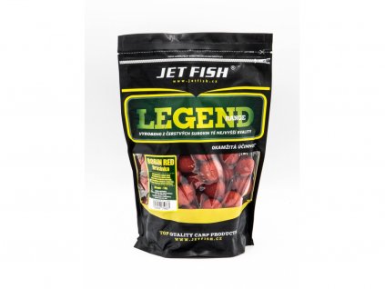 JET FISH Legend Range boilie 1kg - 30mm : ROBIN RED - BRUSINKA