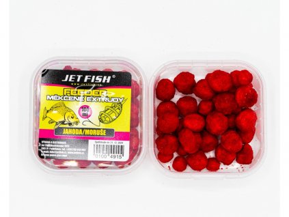 JET FISH 100ml měkčené extrudy : JAHODA/MORUŠE