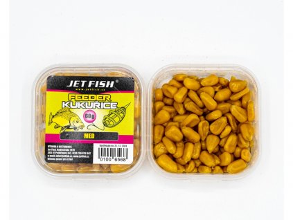 JET FISH 60g Feeder kukuřice : MED