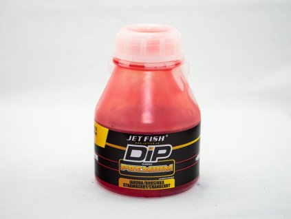 JET FISH 175 ml Premium Clasicc dip : JAHODA / BRUSINKA