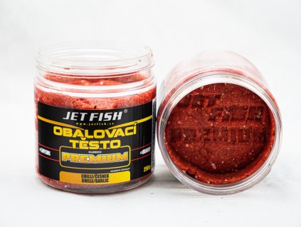 JET FISH 250g těsto Premium Clasicc : CHILLI / ČESNEK