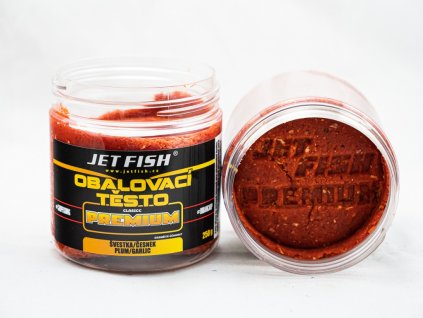 JET FISH 250g těsto Premium Clasicc : ŠVESTKA / ČESNEK