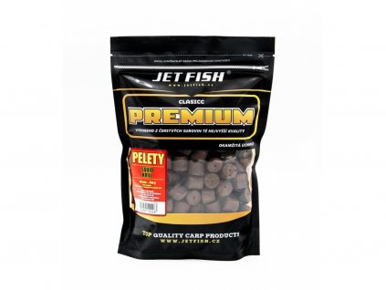 JET FISH Premium clasicc pelety 700g - 18 mm : SQUID/KRILL