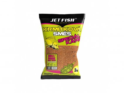 JET FISH Krmítková směs 3 Kg : CHILLI / ČESNEK