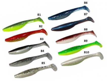 ZFISH FAT-BELLY SHAD 10cm - 4 ks