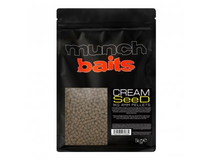 Pelety Munch Baits Cream Seed 1kg