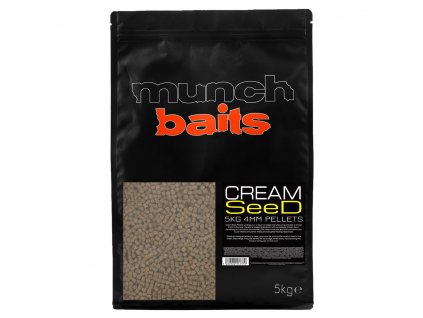 Pelety Munch Baits Cream Seed 5kg