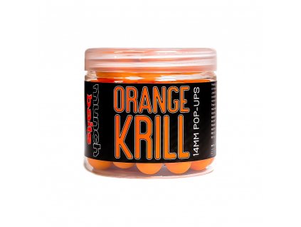 Plovoucí boilies Munch Baits Orange Krill Special Edition 200ml