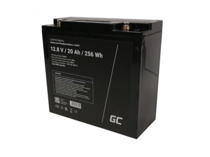 GC Lithiový akumulátor LiFePO4 20Ah 12.8V