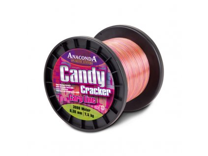 Anaconda vlasec Candy Cracker 0,30 mm 1200 m (průměr a délka 0,36 mm 1200 m)