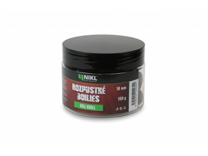 Nikl Rozpustné boilies Kill Krill 250ml (Varianta Nikl Rozpustné boilies Kill Krill 18mm, 250ml)