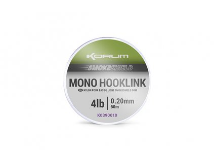 KORUM Smokeshield Mono Hooklink 50m (Průměr 0,20 mm)