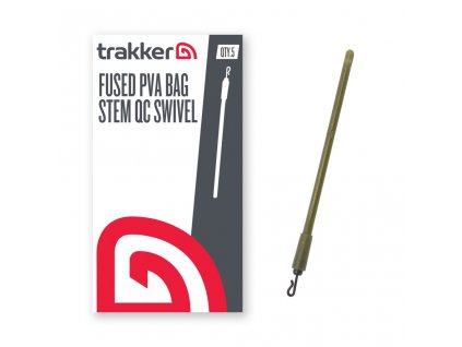 Trakker Dřík do inline olov Fused PVA Bag Stem - QC Swivel 5ks (Varianta Trakker Dřík do inline olov Fused PVA Bag Stem - QC Swivel 5ks)