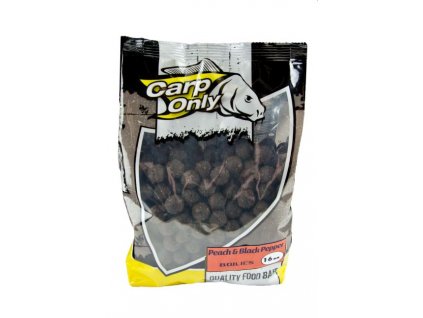 Boilies CARP ONLY Peach & Black Pepper 1kg (Varianta PEACH & BLACK PEPPER BOILIE 16MM 1KG)