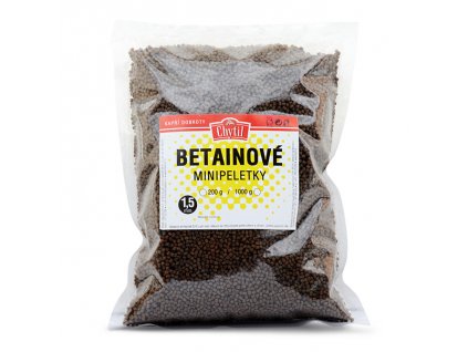 CHYTIL Betainové minipeletky (Průměr a gramáž 1,5 mm 1000 g)