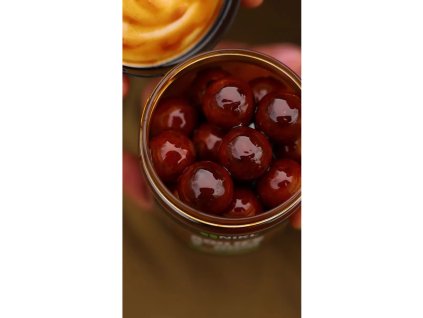 Nikl Boilies v dipu Devill Krill 250ml (Varianta Nikl Boilies v dipu Devill Krill 250ml - Průměr: 24mm, Balení: 250ml)